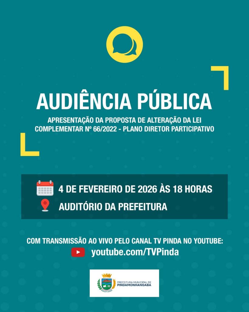 Alteração no Plano Diretor de Pindamonhangaba