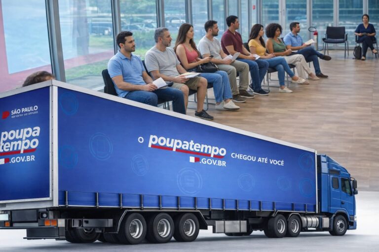 Poupatempo Móvel Leva Serviços Públicos a Bananal.