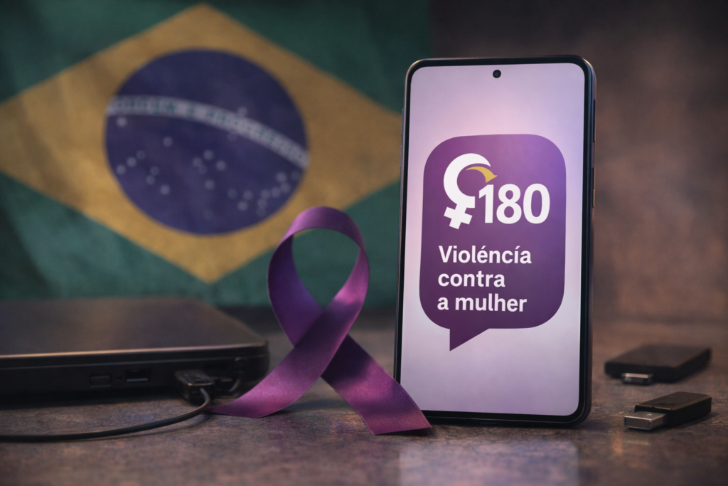 Decreto inclui Ligue 180 no Pacto Nacional Brasil contra o Feminicídio