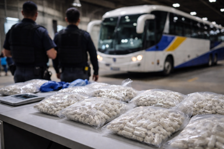 Cápsulas de cocaína: bolivianos são presos por tráfico em ônibus em SP