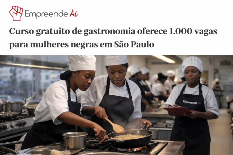 Curso gratuito de gastronomia oferece 1.000 vagas para mulheres negras em São Paulo