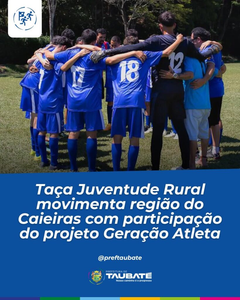 Taça Juventude Rural reuniu 60 jovens atletas em torneio de futebol na região do Caieiras, em Taubaté