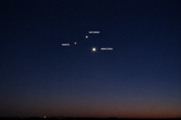 Triângulo planetário poderá ser observado nesta terça-feira em SP; veja horário